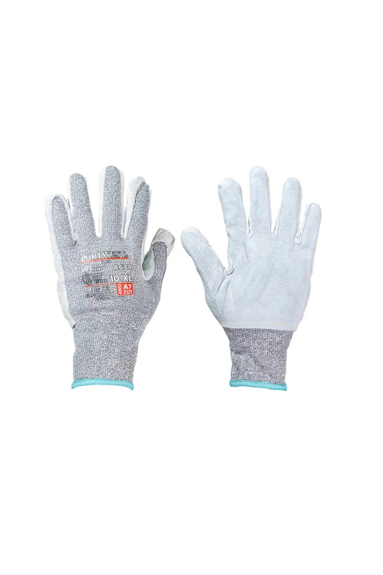 EPI-PTW-GN-0029 - Gants CS anti-coupure niveau F jauge 13 en cuir