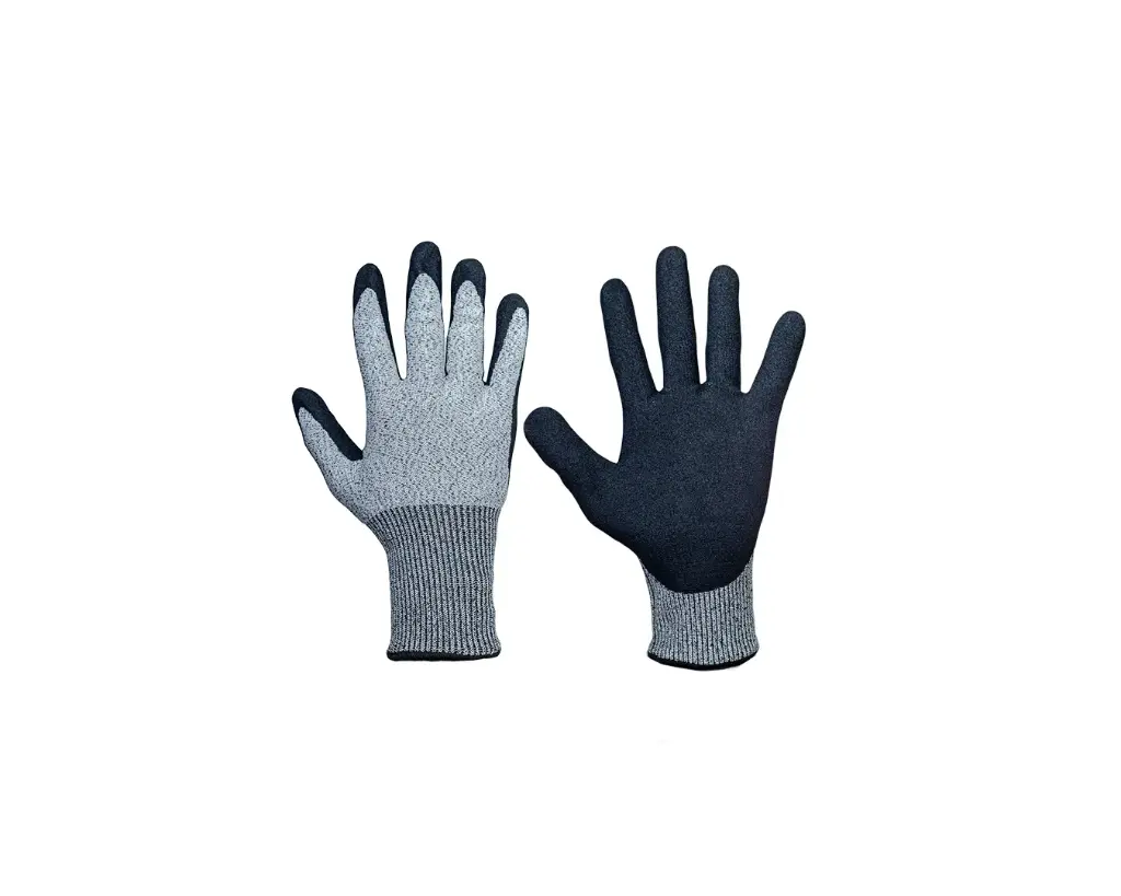 EPI-BYM-GN-0002 - Gants anti-coupure HPPE en nitrile givré