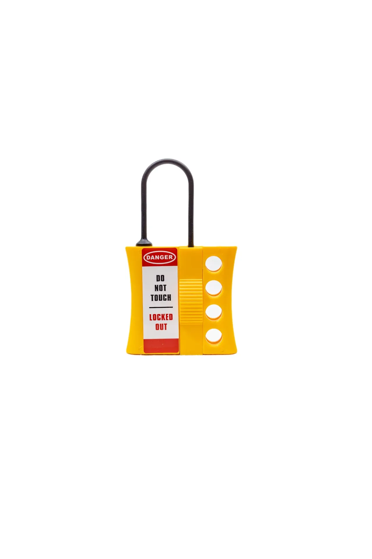 [LOTO-LTM-DHS-0001] LOTO-LTM-DHS-0001 - Moraillon de consignation isolant (non conducteur) coulissant avec anse de 3 mm