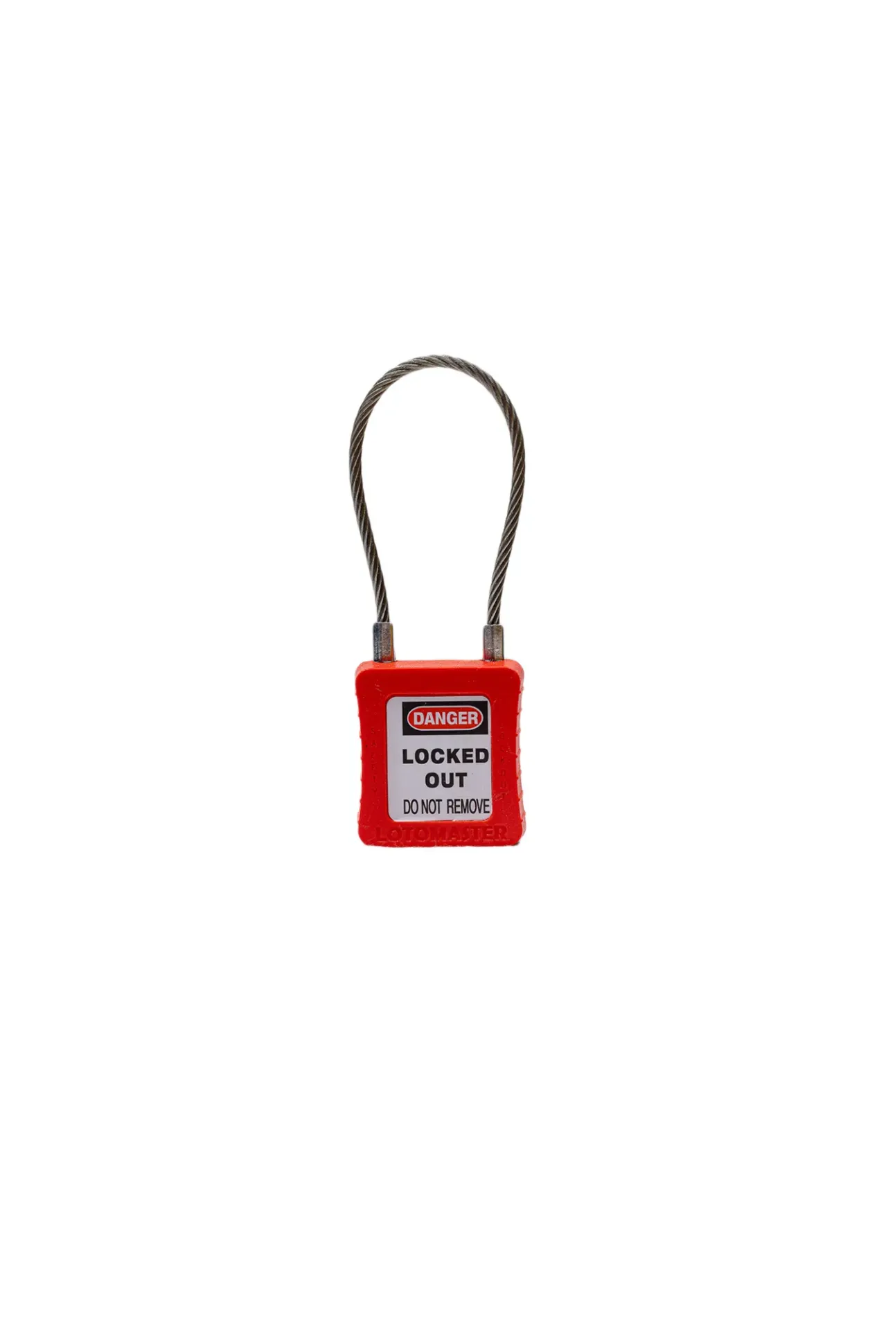[LOTO-LTM-PDL-0004] LOTO-LTM-PDL-0004 - Cadenas de consignation à câble 150 mm, à clés différentes