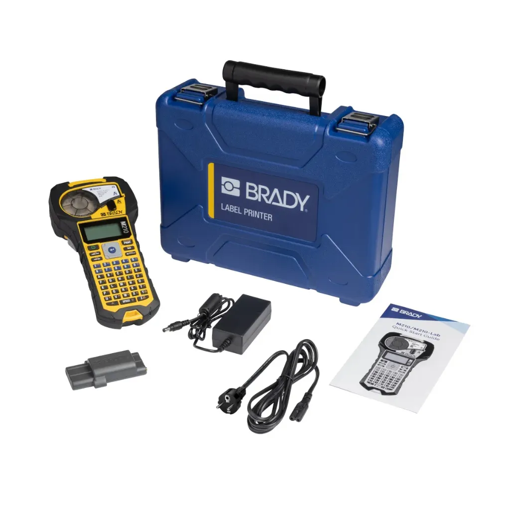 Kit étiqueteuse portable industrielle Brady M210