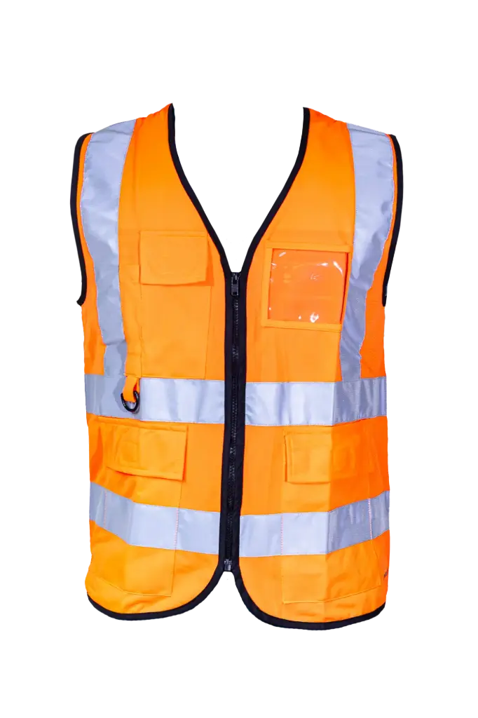 [EPI-MLC-GIL-0002] EPI-MLC-GIL-0002 - Mallcom Orange High Visibility Jacket